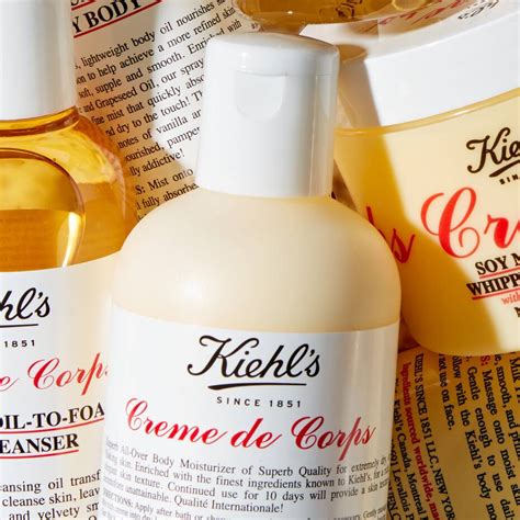 kiehl's cream de corps.